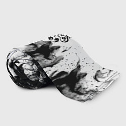 Плед флисовый Rasmus smoke steel, цвет: 3D-велсофт — фото 2