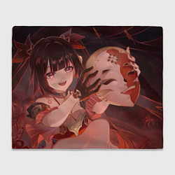 Плед флисовый Honkai Star Rail Sparkle smile, цвет: 3D-велсофт