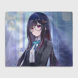 Плед флисовый Honkai Star Rail Sparkle smile, цвет: 3D-велсофт