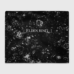 Плед флисовый Elden Ring black ice, цвет: 3D-велсофт