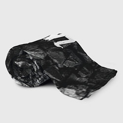 Плед флисовый DayZ black graphite, цвет: 3D-велсофт — фото 2