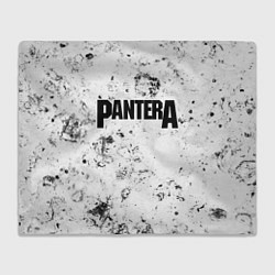 Плед флисовый Pantera dirty ice, цвет: 3D-велсофт