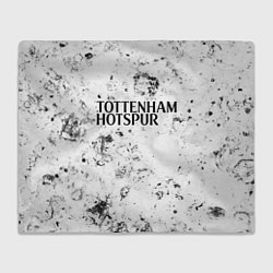 Плед флисовый Tottenham dirty ice, цвет: 3D-велсофт