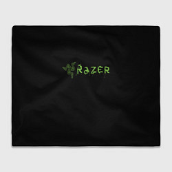 Плед флисовый Razer brend steel, цвет: 3D-велсофт