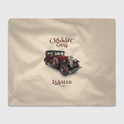 Плед Классические автомобили LaSalle