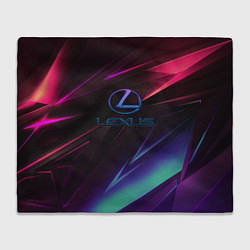 Плед флисовый Lexus stripes, цвет: 3D-велсофт