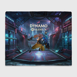 Плед флисовый Deadlock Dynamo, цвет: 3D-велсофт