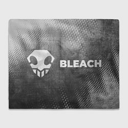 Плед флисовый Bleach - grey gradient по-горизонтали, цвет: 3D-велсофт