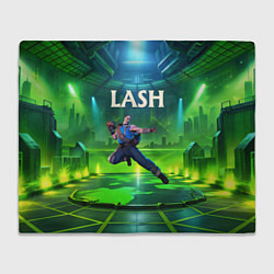 Плед флисовый Lash Deadlock, цвет: 3D-велсофт