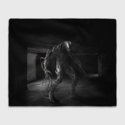 Плед флисовый Веном в подвале, цвет: 3D-велсофт