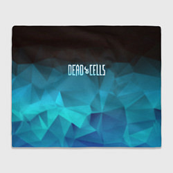 Плед флисовый Dead cells абстрактный стиль, цвет: 3D-велсофт