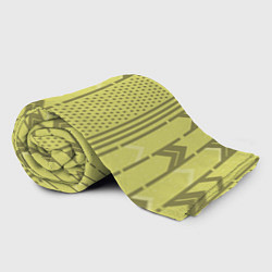 Плед флисовый Закулисье классические обои, цвет: 3D-велсофт — фото 2