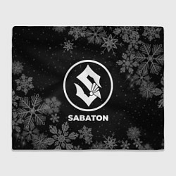 Плед флисовый Снежный Sabaton, цвет: 3D-велсофт