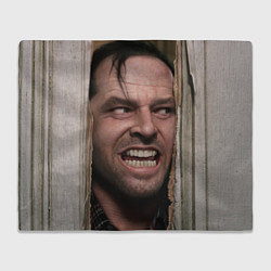 Плед флисовый The shining - heres johnny, цвет: 3D-велсофт