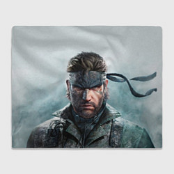 Плед флисовый Snake Solid - metal gear, цвет: 3D-велсофт