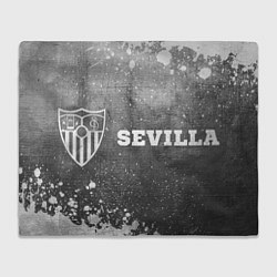 Плед флисовый Sevilla - grey gradient по-горизонтали, цвет: 3D-велсофт