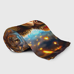 Плед флисовый Ушастая макака, цвет: 3D-велсофт — фото 2