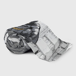 Плед флисовый Бэтмен наблюдает сверху, цвет: 3D-велсофт — фото 2