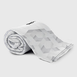 Плед флисовый Slipknot white poly, цвет: 3D-велсофт — фото 2