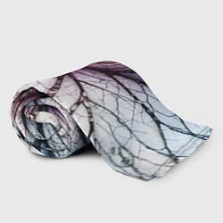 Плед флисовый Раскрытый цветок, цвет: 3D-велсофт — фото 2