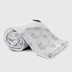 Плед флисовый Ford white poly, цвет: 3D-велсофт — фото 2