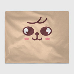 Плед флисовый PuppyM skzoo, цвет: 3D-велсофт