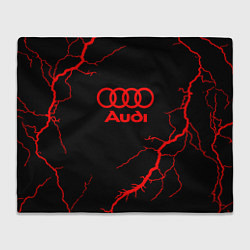Плед флисовый Audi storm, цвет: 3D-велсофт