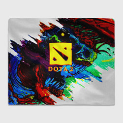 Плед флисовый Dota monster, цвет: 3D-велсофт