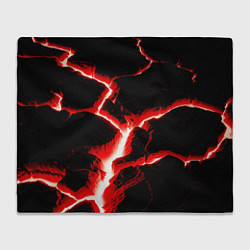 Плед флисовый The rift, цвет: 3D-велсофт