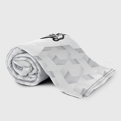 Плед флисовый GTA white poly, цвет: 3D-велсофт — фото 2