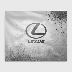 Плед флисовый Lexus - white gradient, цвет: 3D-велсофт