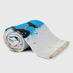 Плед флисовый Самокат с сиденьем, цвет: 3D-велсофт — фото 2