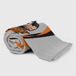 Плед флисовый Сила нигилизма Фридрих Ницше, цвет: 3D-велсофт — фото 2