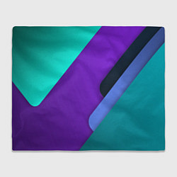 Плед флисовый Multicoloured, цвет: 3D-велсофт