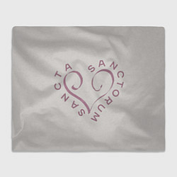 Плед флисовый Святая святых, цвет: 3D-велсофт