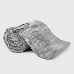 Плед флисовый Ксеноморф в спортивном костюме, цвет: 3D-велсофт — фото 2