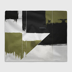 Плед флисовый Haval логотип, цвет: 3D-велсофт