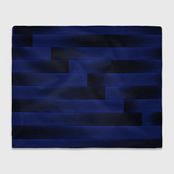Плед Color blue square