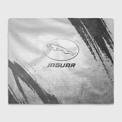 Плед флисовый Jaguar - white gradient, цвет: 3D-велсофт