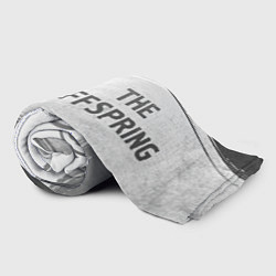 Плед флисовый The Offspring - white gradient по-горизонтали, цвет: 3D-велсофт — фото 2