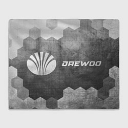 Плед флисовый Daewoo - grey gradient по-горизонтали, цвет: 3D-велсофт