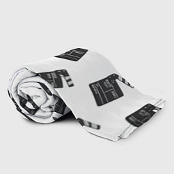 Плед флисовый Съёмочная хлопушка, цвет: 3D-велсофт — фото 2