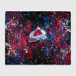 Плед Colorado Avalanche NHL black