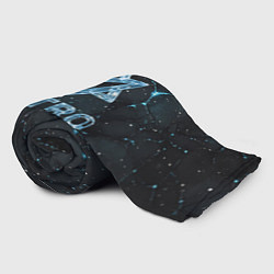 Плед флисовый Astro логотип из синего стекла, цвет: 3D-велсофт — фото 2