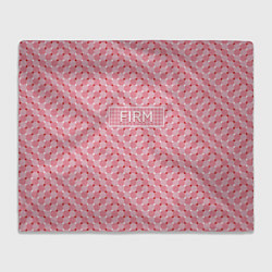 Плед флисовый Плавающий эффект - Фирм розовый, цвет: 3D-велсофт