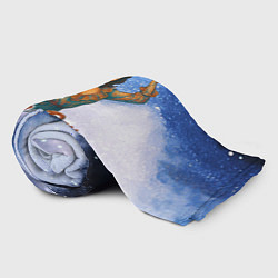 Плед флисовый Lana Del Rey танцует, цвет: 3D-велсофт — фото 2