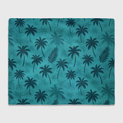 Плед флисовый Гавайский стиль - Томми Версетти, цвет: 3D-велсофт