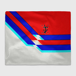 Плед флисовый Doom geometry cyber sport, цвет: 3D-велсофт