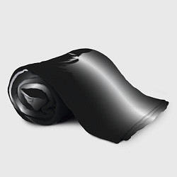 Плед флисовый Силуэт Бэтмена - градиент, цвет: 3D-велсофт — фото 2