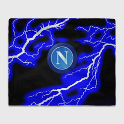 Плед флисовый Napoli blue storm, цвет: 3D-велсофт
